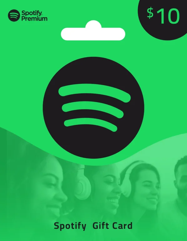 10 (5) Spotify Gift Card $10